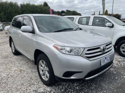 2013 TOYOTA KLUGER KXR WAGON